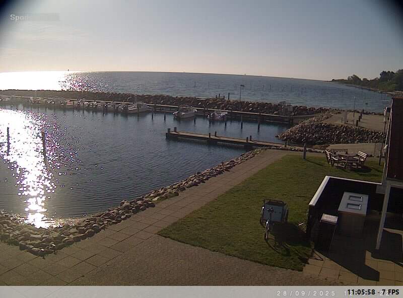 Webcam Spodsbjerg (Langeland): Spodsbjerg Port