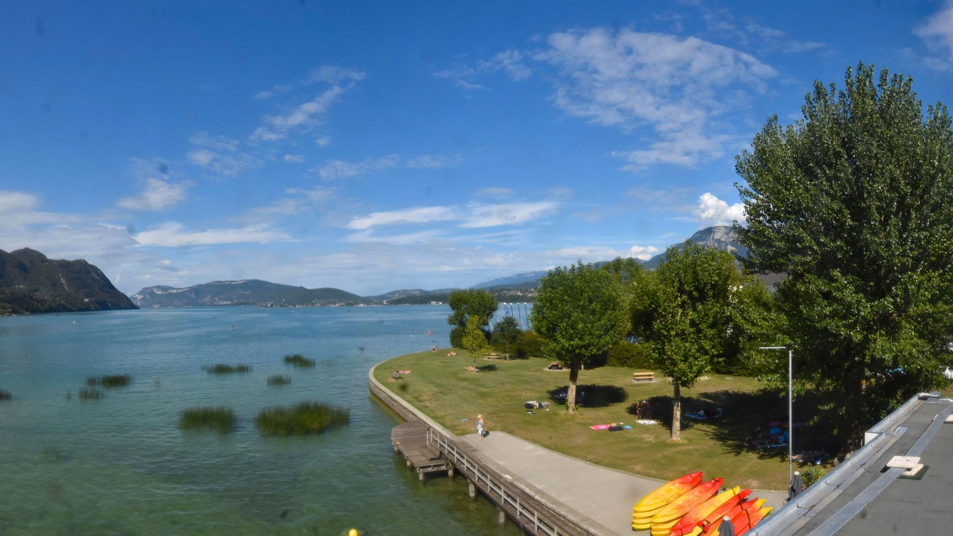 Le Bourget-du-Lac: Plage Municipale Du Bourget Du Lac