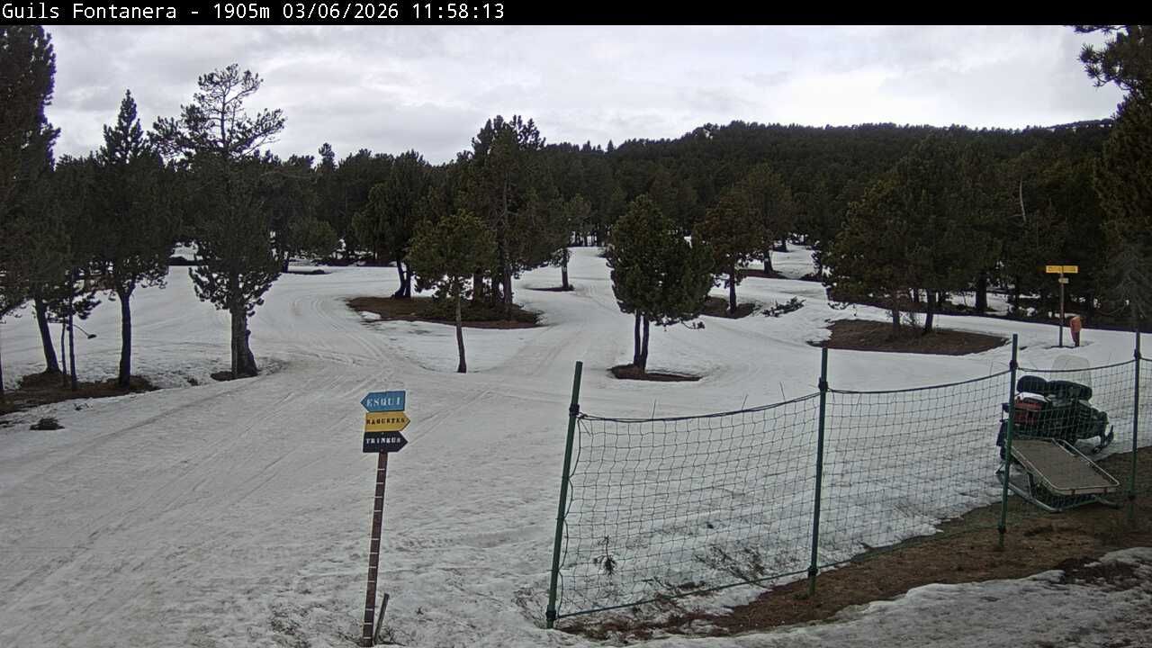 Guils de Cerdanya › South-East: Guils de Cer: Estació esquí nòrdic