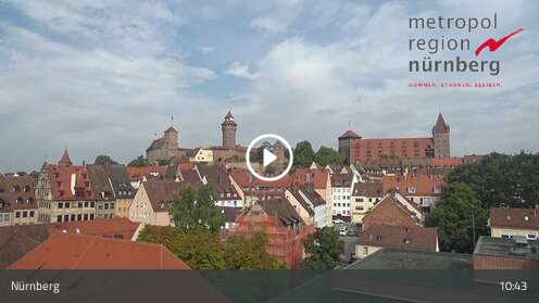 Webcam Nuremberg: View over Nuremberg