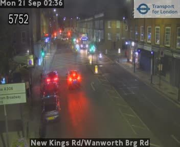 London: New Kings Rd/Wanworth Brg Rd