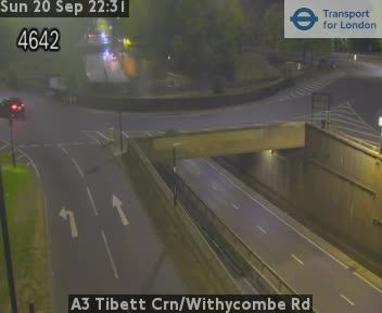 London: A3 Tibett Crn/Withycombe Rd