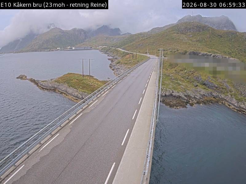 Molnarodden: E10 Kåkern bru (Reine)