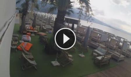 Webcam Nees Pagases: Beach View