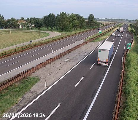 Pegognaga › South: A22 Ponte sul Po