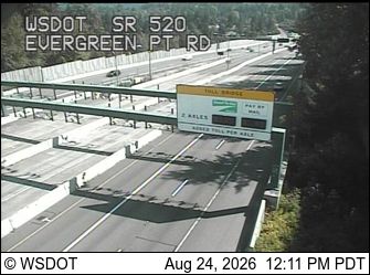 Clyde Hill: SR 520 at MP 4.1: Evergreen Pt Rd