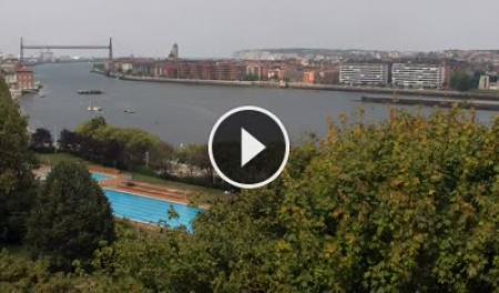 Webcam Sestao: Sestao - Bizkaia Bridge and Ría de Bilbao