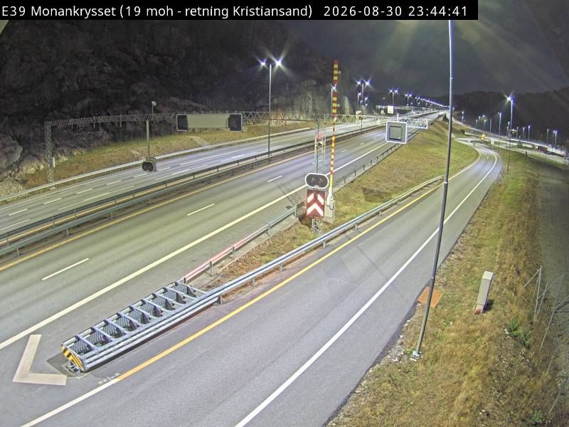 Tofteland lier: E39 Monankrysset