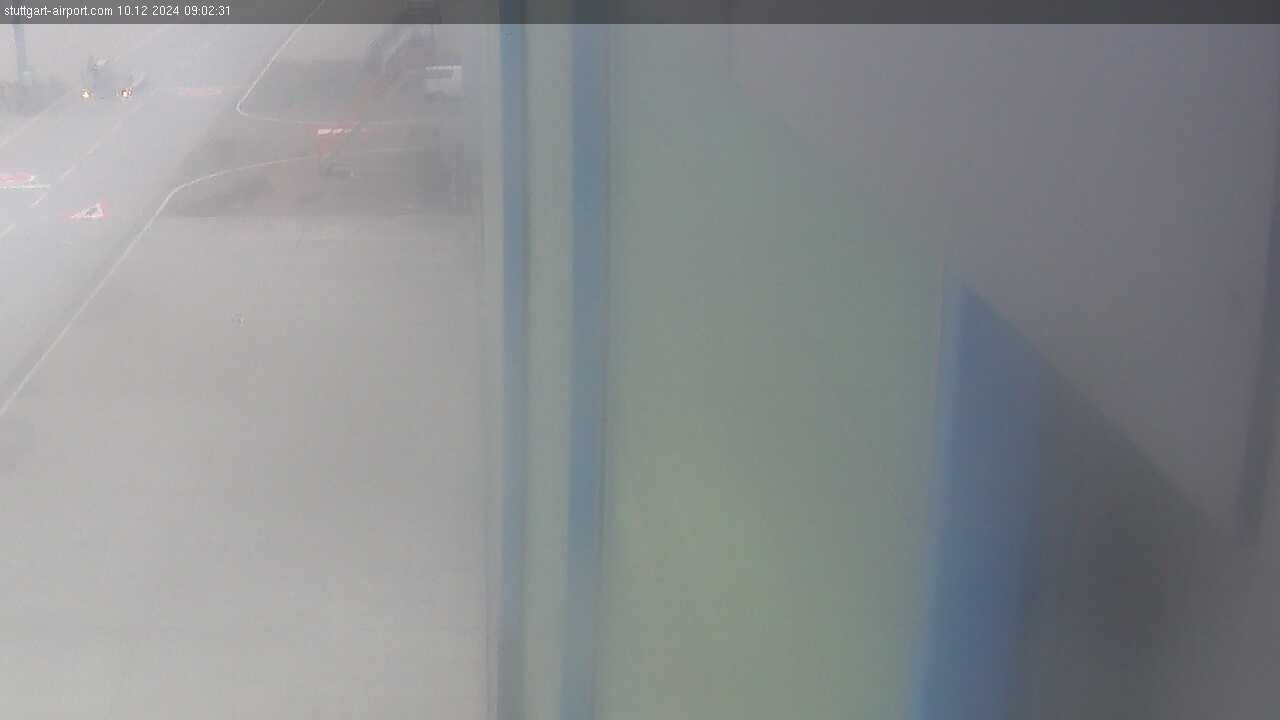 Bernhausen › South-East: Flughafen Stuttgart - Webcam 2 - Vorfeld Blickrichtung SSO