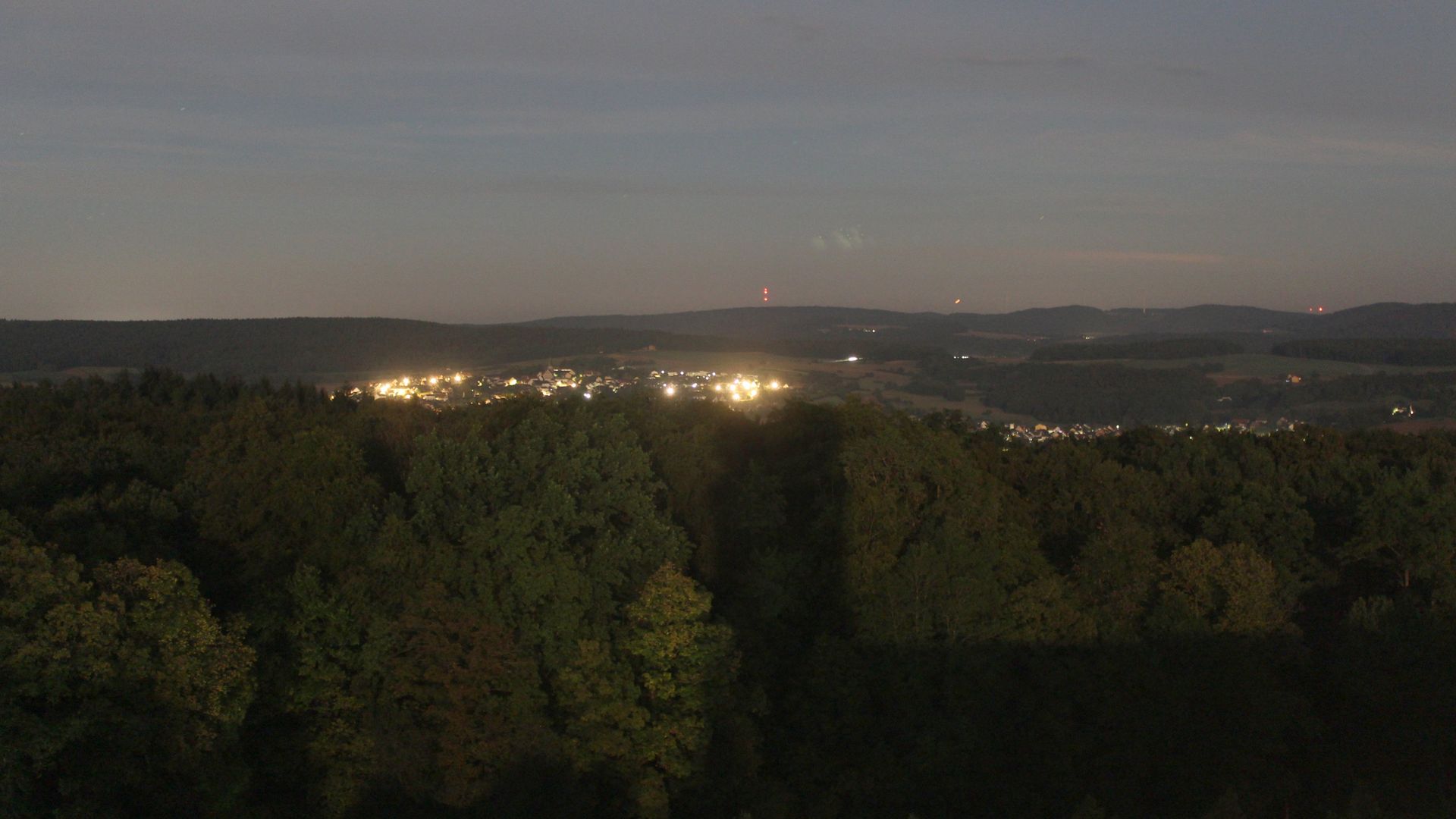 Amberg: Mariahilfberg - Blick nach Aschach