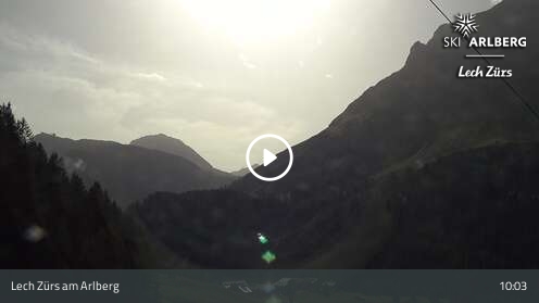 Webcam Lech am Arlberg: Zug
