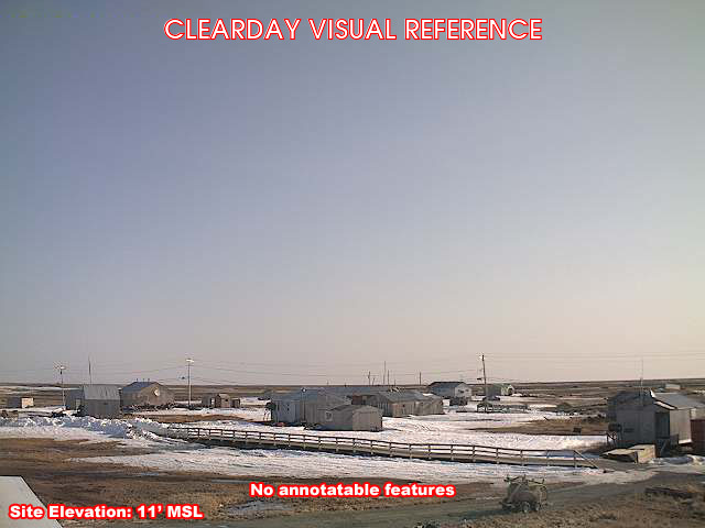 Webcam Kwigillingok, Alaska: Kwigillingok Airfield, View in Northern Direction