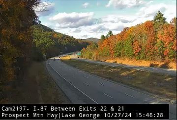 Lake George › South: I-87 Southbound at Prospect Mtn Hwy