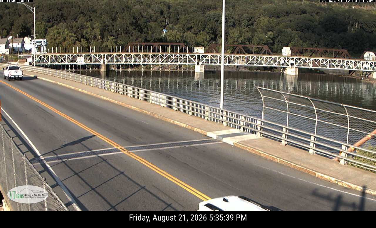 Rockingham: Bellows Falls Arch Bridge CCTV