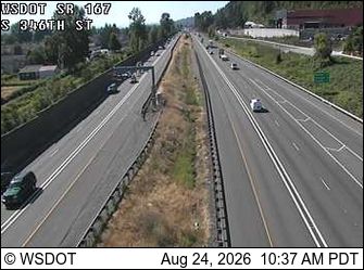 Algona: SR 167 at MP 13.5: S 346th St