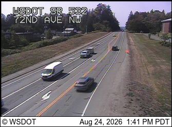 Stanwood › North: SR 532 at MP 5.8: 72nd Ave NW