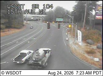 Mountlake Terrace: SR 104 at MP 29.8: 15th Ave NE