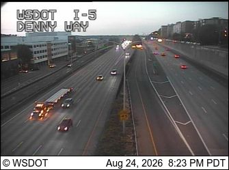 Seattle: I-5 at MP 166.4: Denny Way