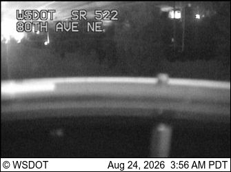 Kenmore: SR 522 at MP 7.9: 80th Ave NE