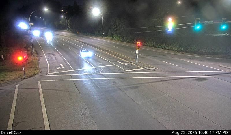 Port Coquitlam › West: Hwy 7B (Mary Hill Bypass), at Pitt River Rd, looking west