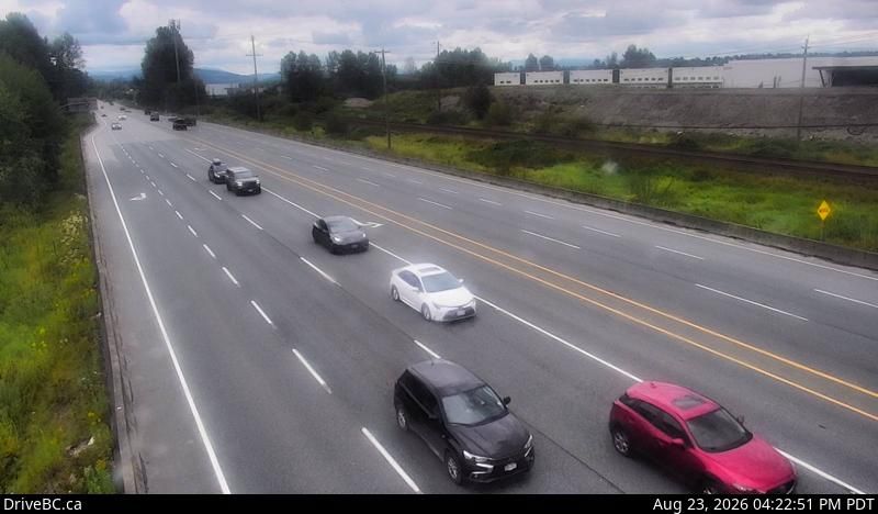 West Heights › West: Lougheed Hwy (Hwy 7) at Nelson St in Mission, looking west