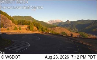 Cowlitz › North: SR 504 at MP 33: Forest Learning Rest Area Center