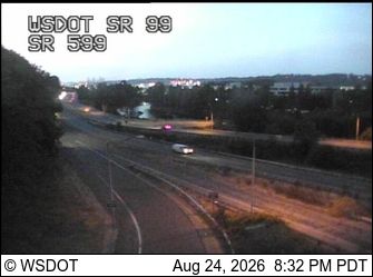 Burien: SR 99 at MP 23: SR 599 Interchange