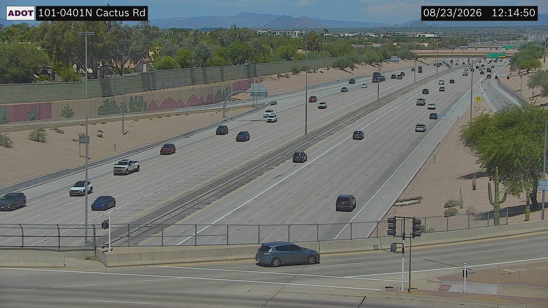 Scottsdale › North: L-101 NB 40.11 @Cactus