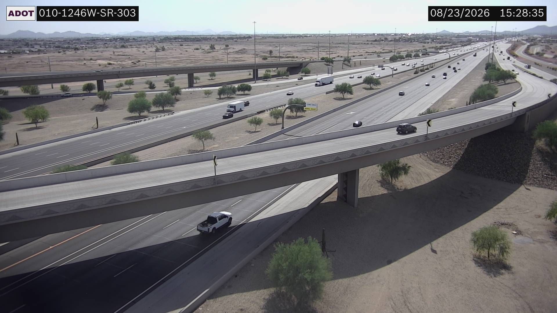 Goodyear › West: I-10 WB 124.60 @SR-303