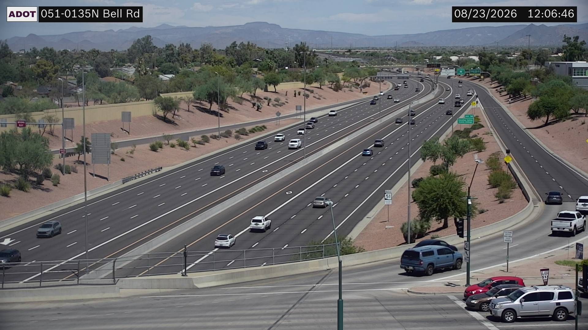Phoenix › North: SR-51 NB 13.50 @Bell Rd