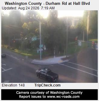 Durham: Washington County - Rd at Hall Blvd