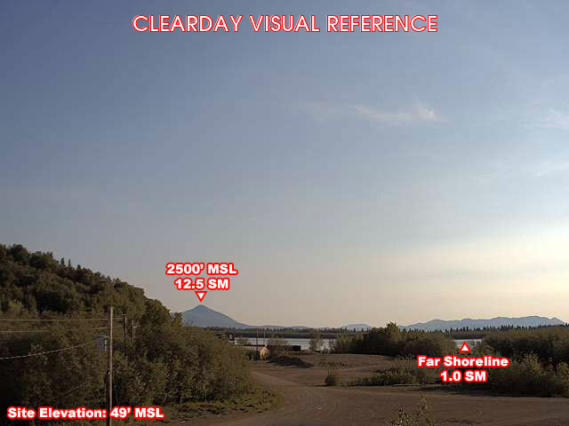 Webcam Russian Mission, Alaska: Russian Mission Airfield (PARS), View in NorthEastern Direction