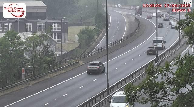 Ton-Mawr: Margam - M4 eastbound between junctions 40 and 38 (Taibach and Margam)