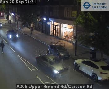 London: A205 Upper Rmond Rd/Carlton Rd