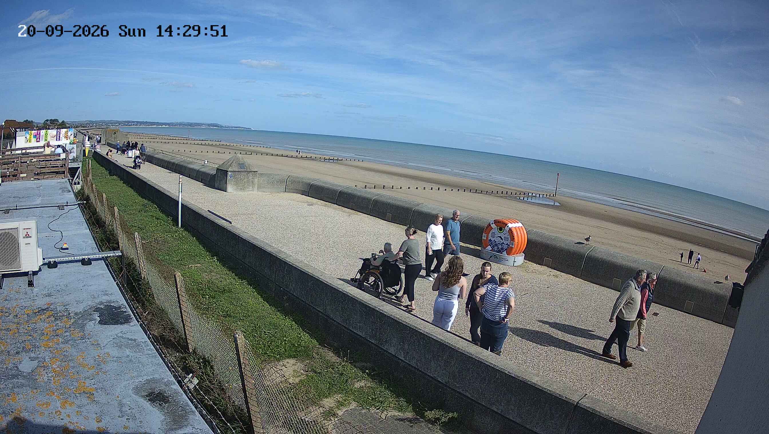 Webcam Dymchurch: Dymchurch Beachcam