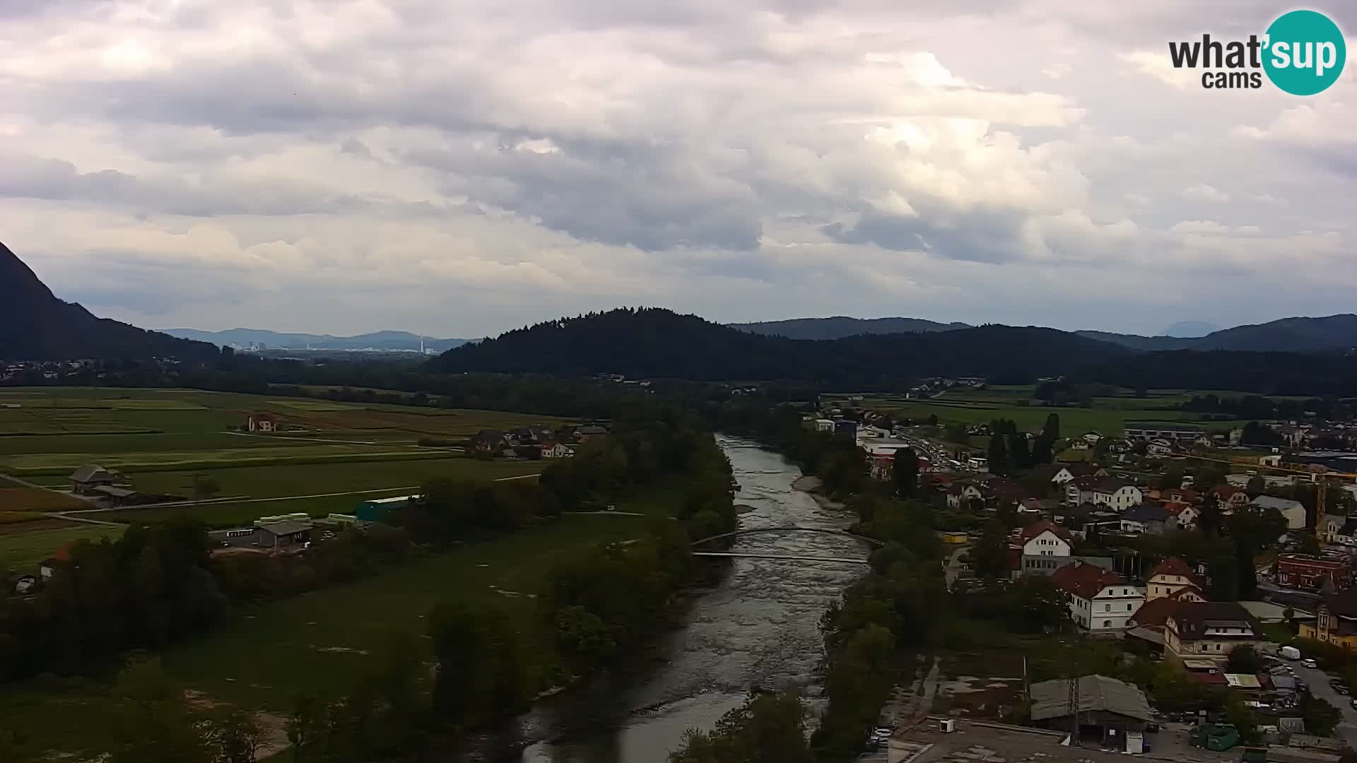 Webcam Medvode: Panorama of Medvode