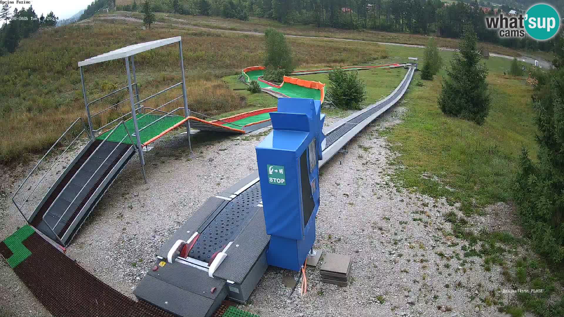 Webcam Fužine: Fužine Toboggan Run