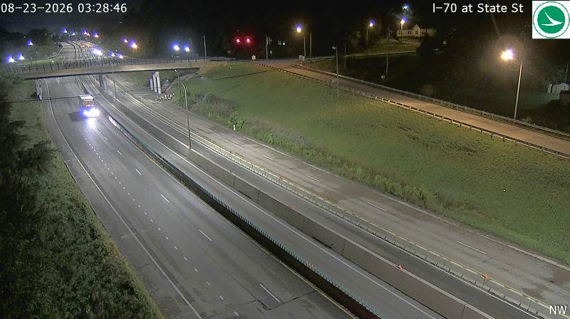 Zanesville: I-70 at State St