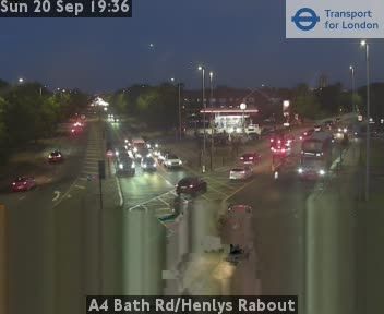 London: A4 Bath Rd/Henlys Rabout