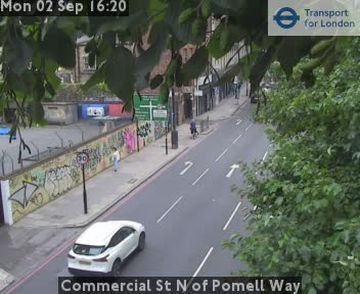 London: Commercial St N of Pomell Way