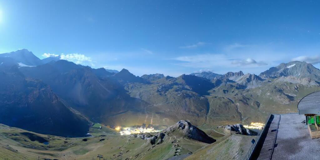 Webcam Tignes: roundshot 360° Panorama Tovière