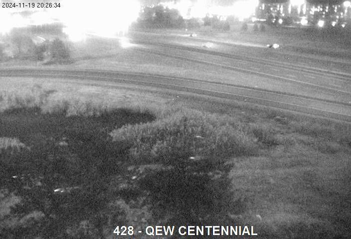 Hamilton: Queen Elizabeth Way near Centennial Parkway
