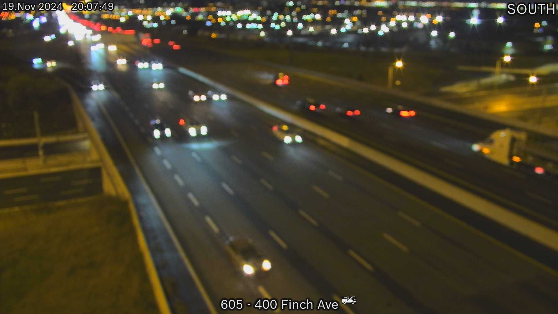 North York: Highway 400 near Finch Avenue