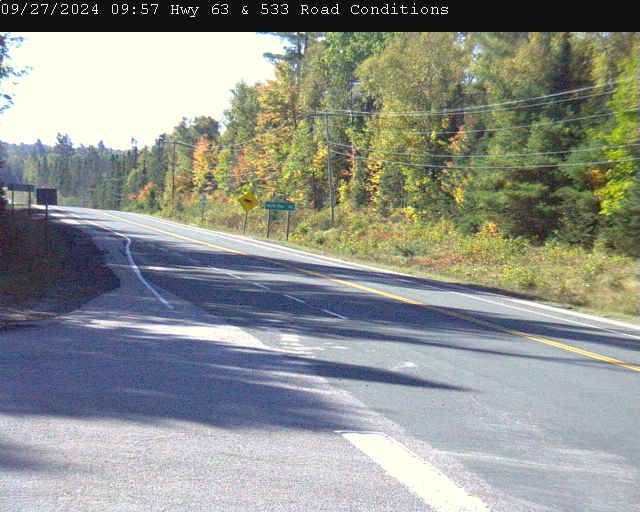 Unorganized Centre Parry Sound: Highway 522 at Tornado Rd
