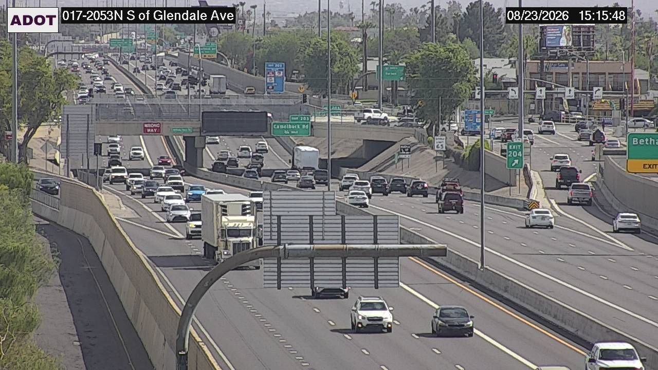 Alhambra › North: I-17 NB 205.30 @S of Glendale Ave