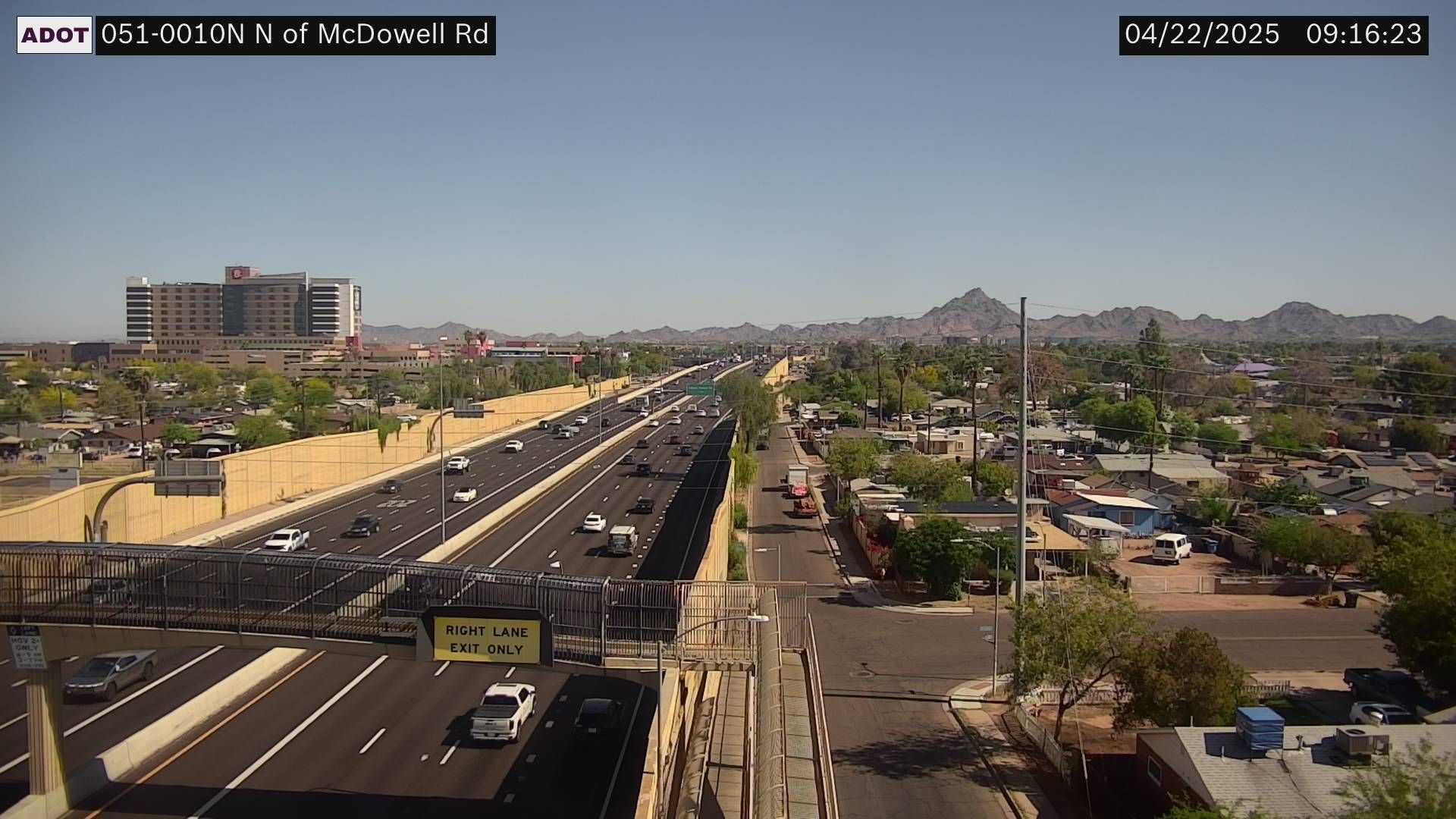 Camelback Trailer Ranch › North: SR-51 NB 1.00 @N of McDowell Rd