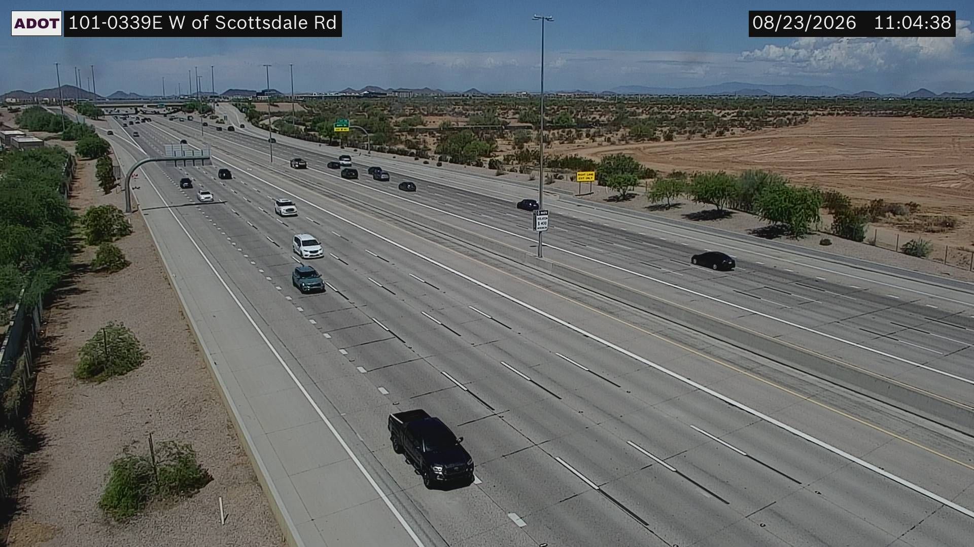 Phoenix › East: I-101 EB 33.90 @W of Scottsdale Rd