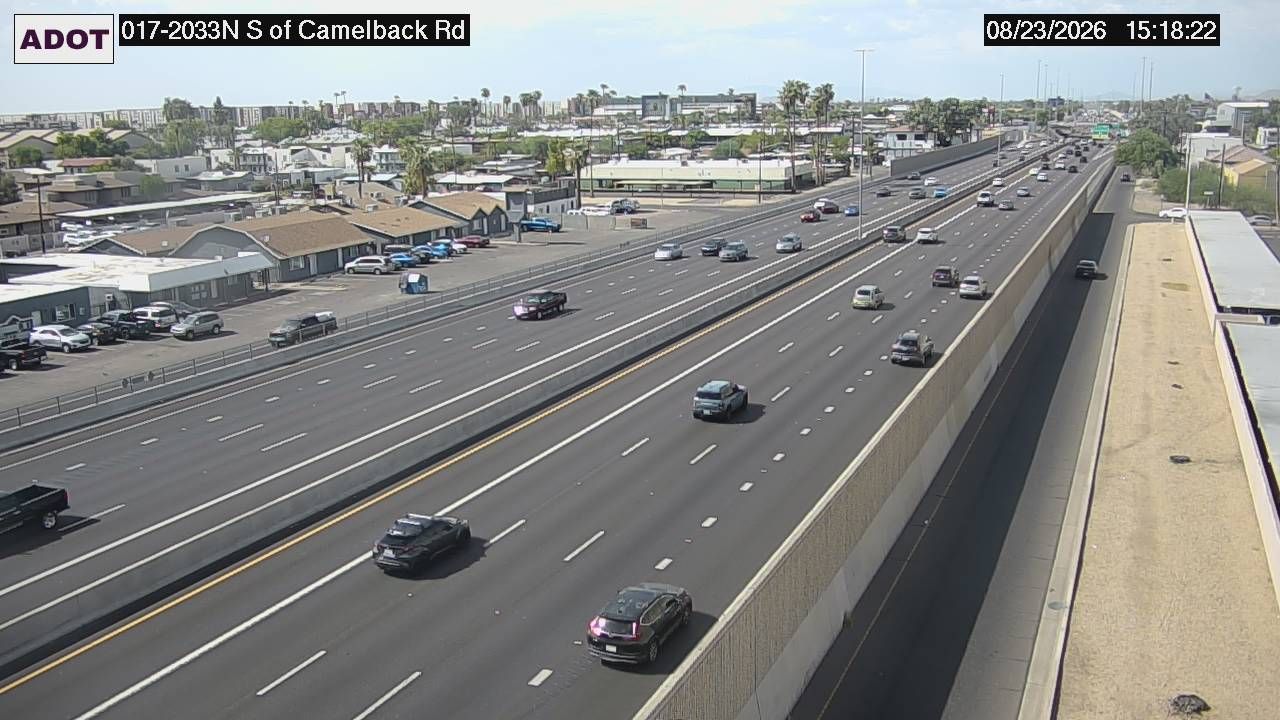 Phoenix › North: I-17 NB 203.30 @S of Camelback Rd