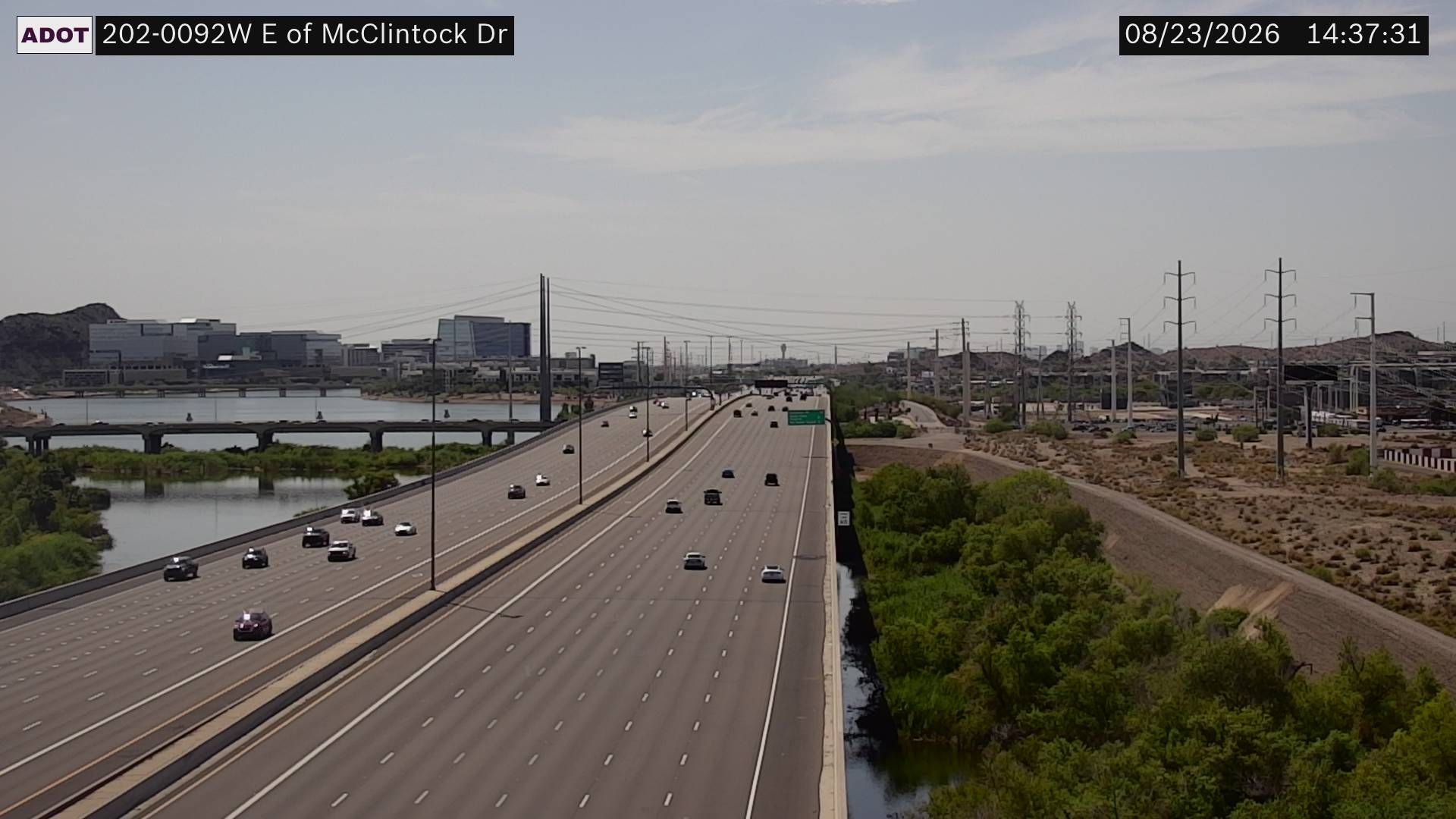 Tempe › West: L-202 WB 9.26 @E of McClintock