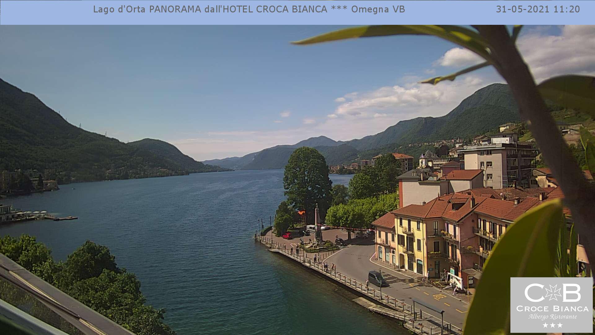 Webcam Omegna: Lago d'Orta